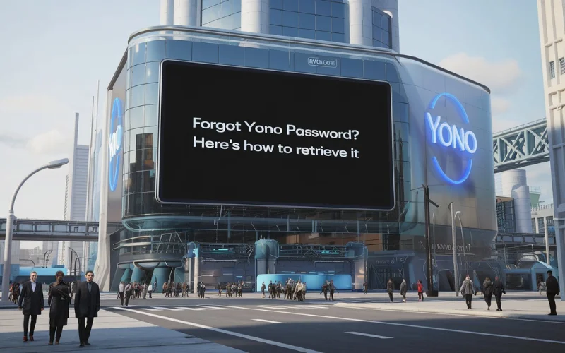 forgot yono password